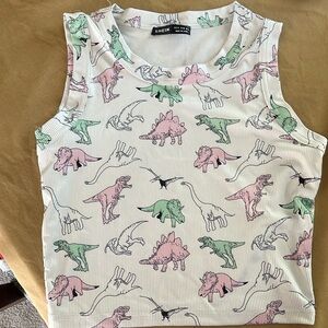Dino crop top